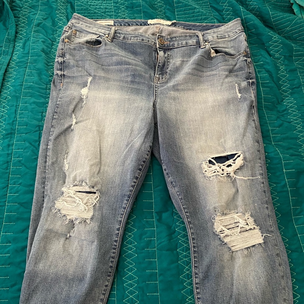 Torrid Girlfriend Jeans